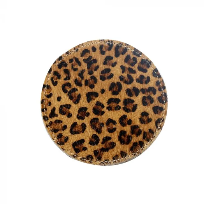 Myra Cowhide Coasters (4 Colors)