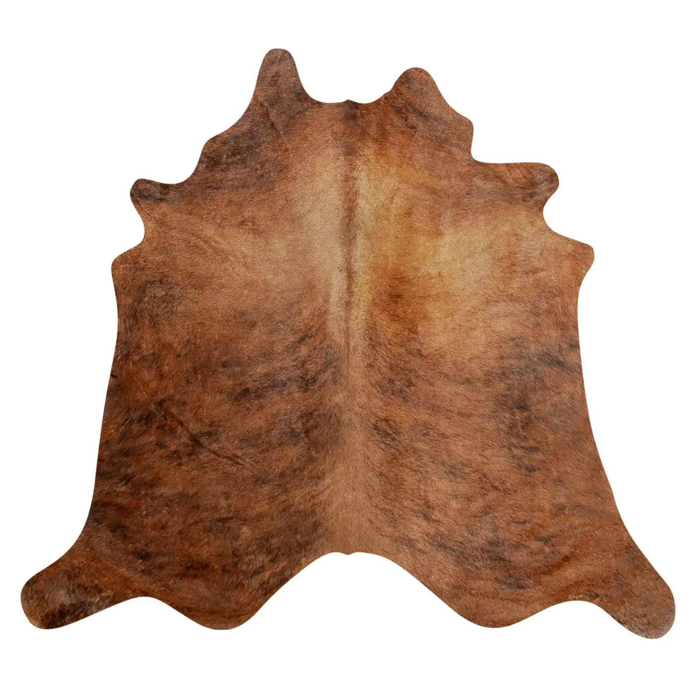 Natural Argentine Cowhide 4' 11" x 5' 3"