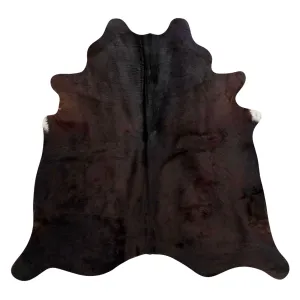 Natural Argentine Cowhide 4' 11" x 5' 3"