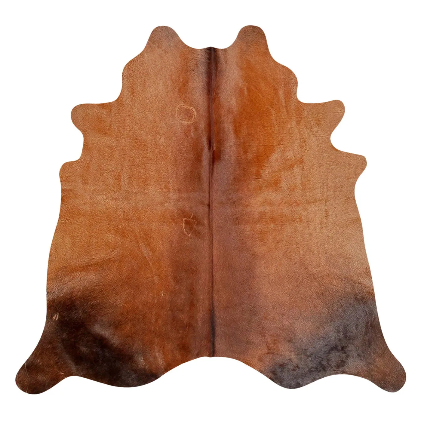 Natural Argentine Cowhide 4' 3" x 4' 7"