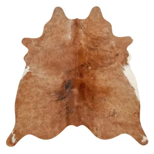 Natural Argentine Cowhide 4' 7" x 4' 7"