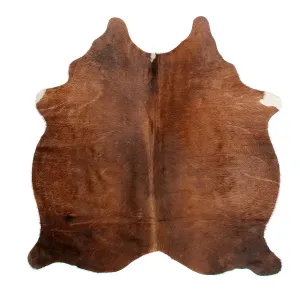 Natural Argentine Cowhide 4' 7" x 4' 7"