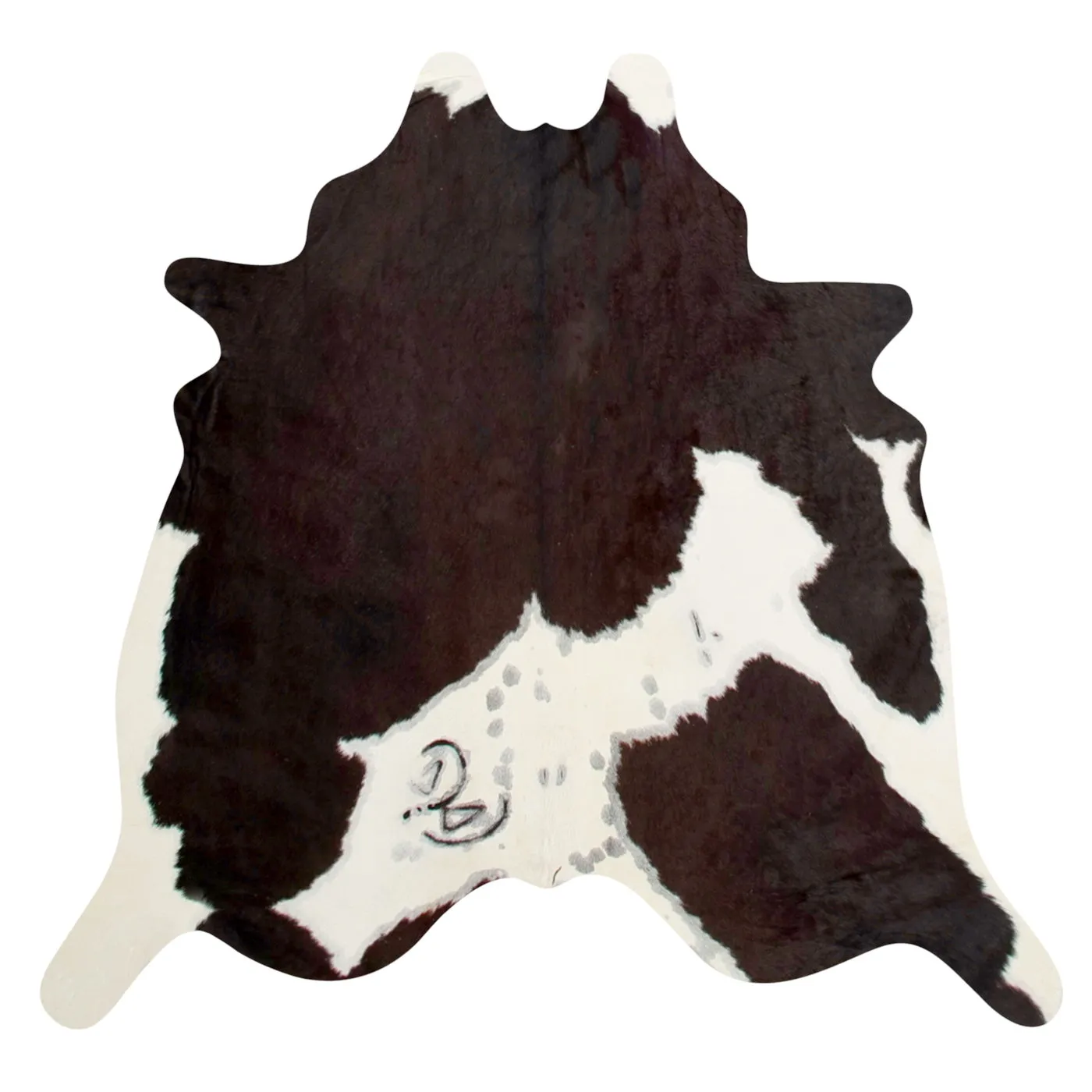 Natural Argentine Cowhide 4' 9" x 4' 7"