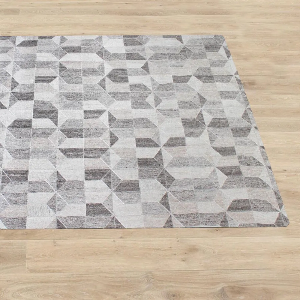 Nian Beige and Grey Rug