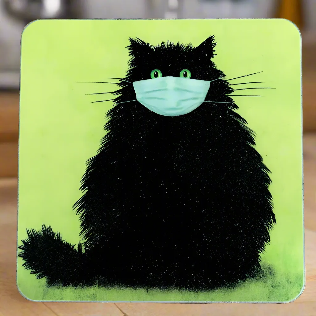 Novelty Funny Cat Coasters