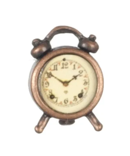 Old Time Alarm Clock, Antique Finish