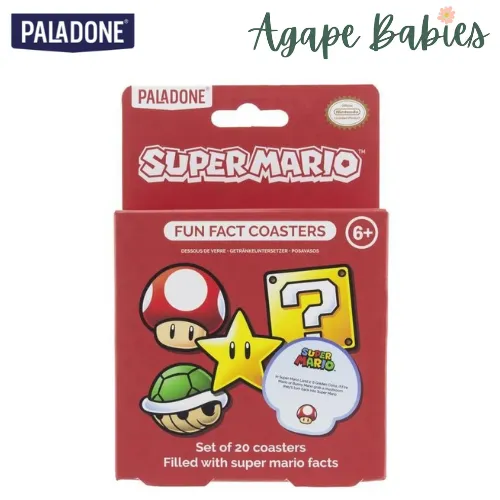 Paladone Super Mario Fun Fact Coasters