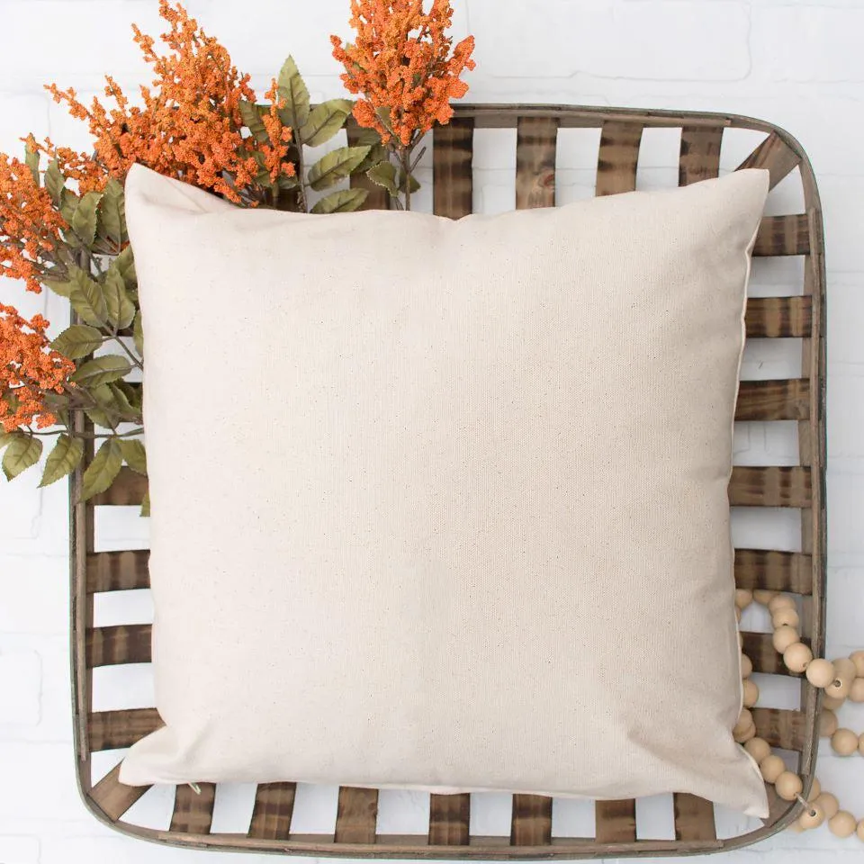 Personalized It's Fall Y'all Throw Pillow Cover