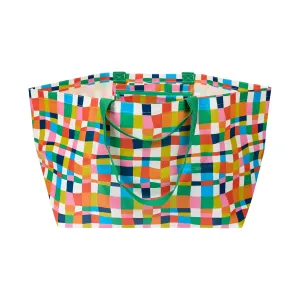 Project Ten Rainbow Weave Oversize Tote