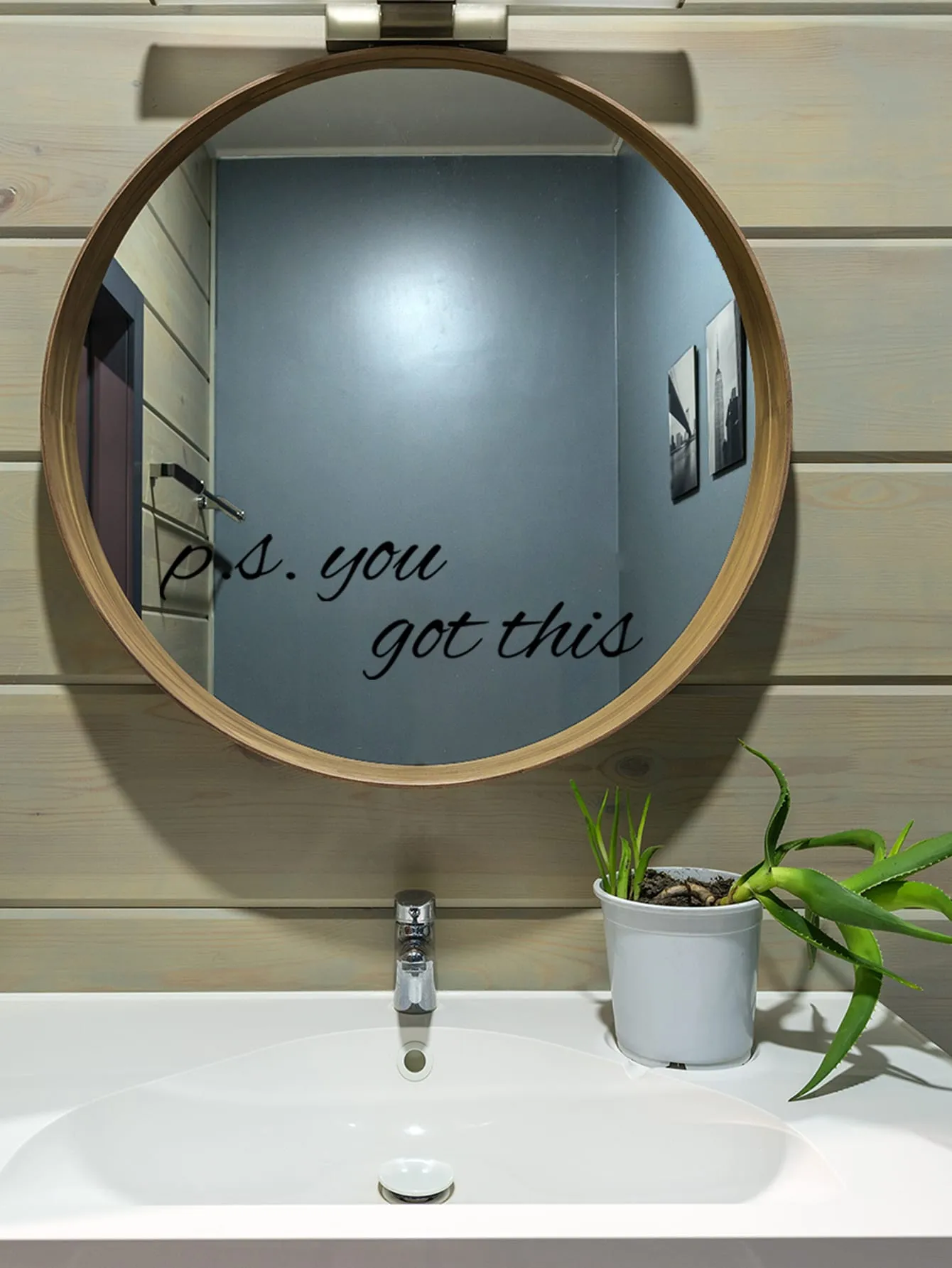 P.S. You Got This Wall Sticker Motivational Wall Art Decoration Adhesive Wall