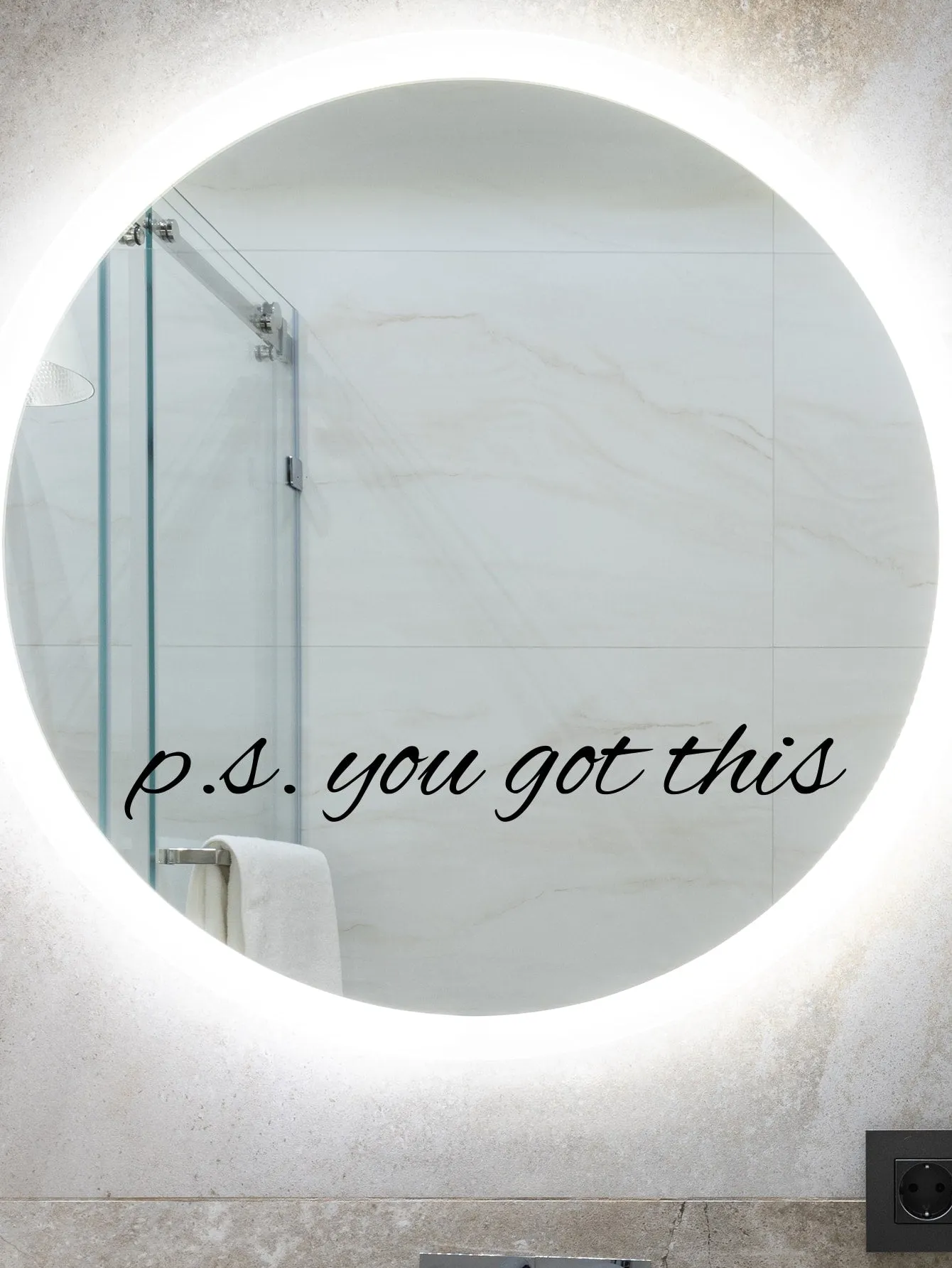 P.S. You Got This Wall Sticker Motivational Wall Art Decoration Adhesive Wall