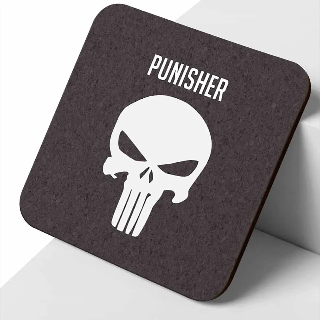 Punisher Symbol - 10 X 10 (cm) Coaster