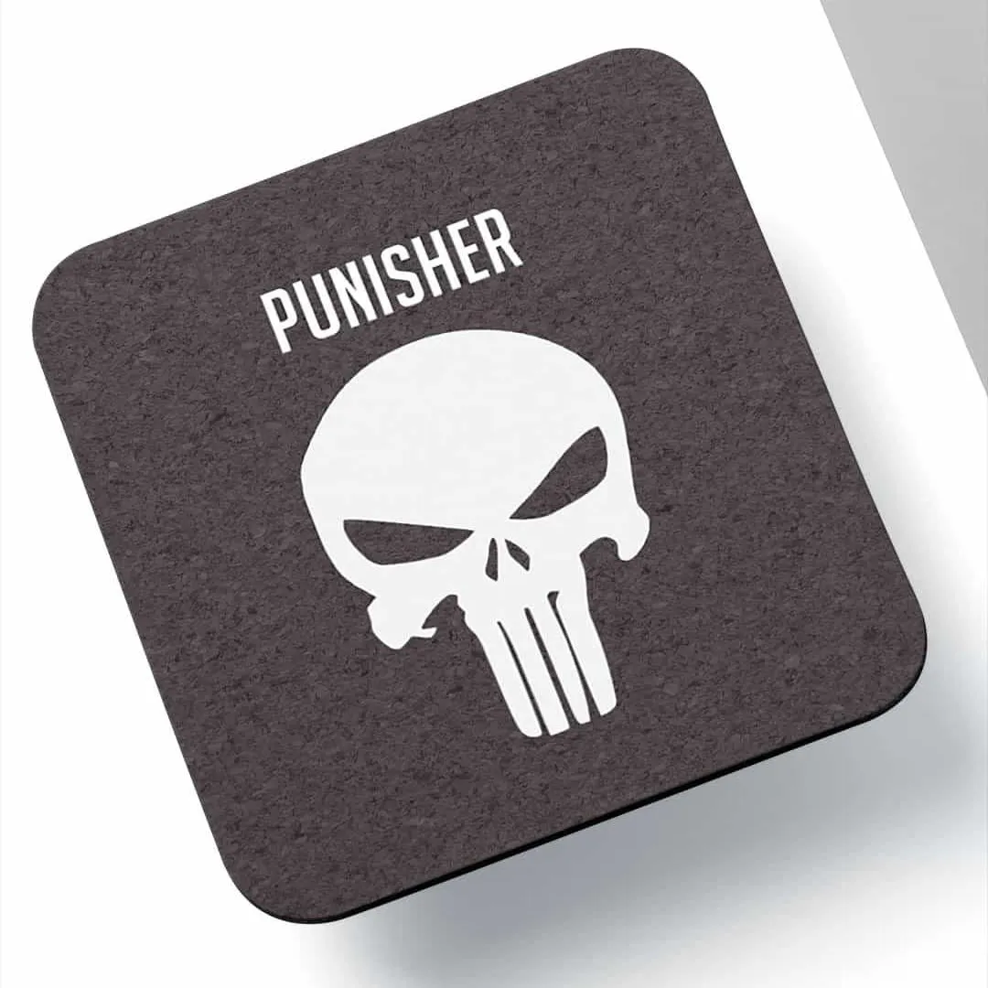 Punisher Symbol - 10 X 10 (cm) Coaster