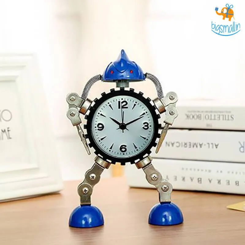 Robot Desk Alarm Clock