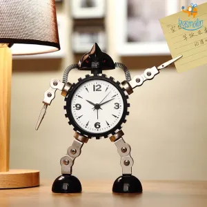 Robot Desk Alarm Clock