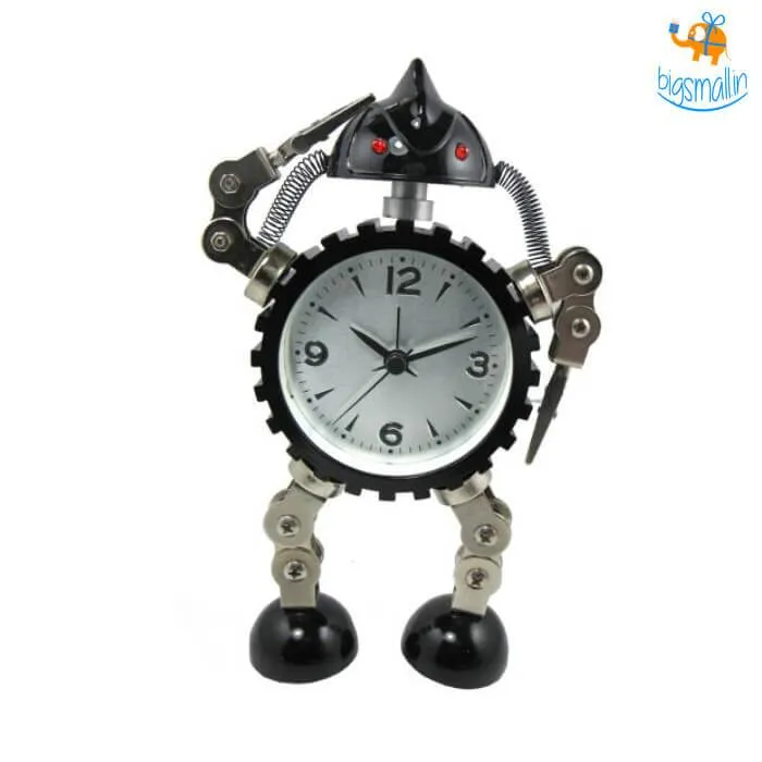 Robot Desk Alarm Clock