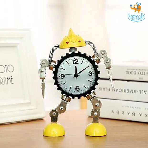 Robot Desk Alarm Clock