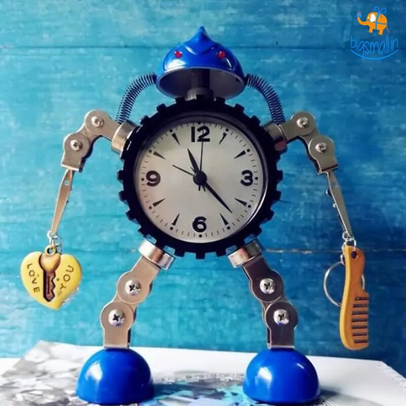 Robot Desk Alarm Clock