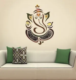 Royal Ganesh Self Adhesive VinylWaterproof Decorative Wall Stickers for Hall, Bedroom, Kitchen and Furniture