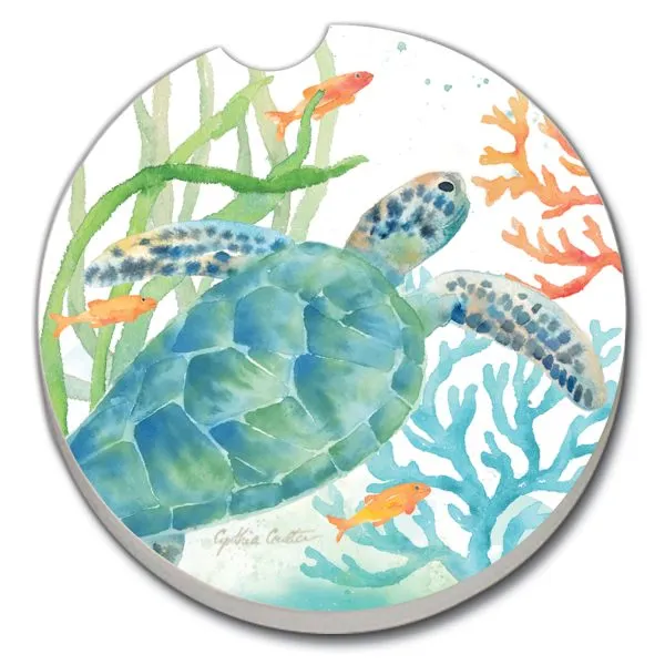 Sea Life Serenade Car Coaster