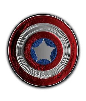 Stoned Shield - 10 X 10 (cm) Circular Coaster