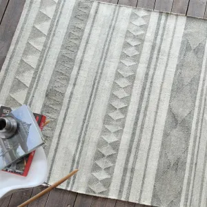 Teschi Beige and Cream Woven Rug