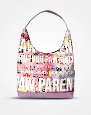 THE PAW PARENT HOBO - TOTE BAG FOR WOMEN