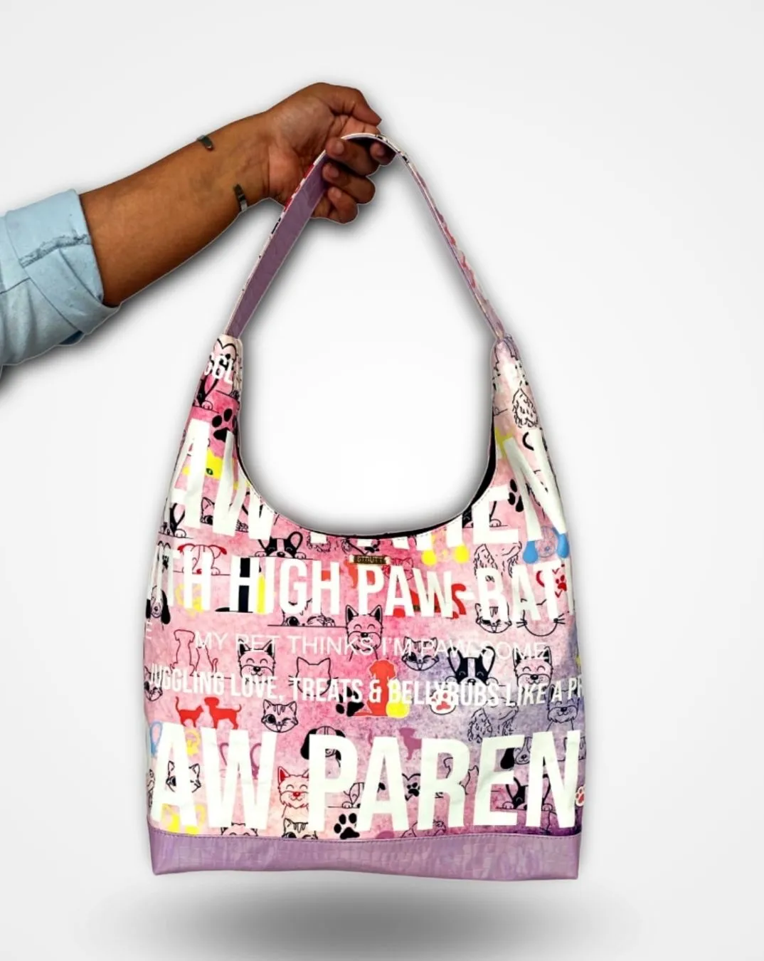 THE PAW PARENT HOBO - TOTE BAG FOR WOMEN