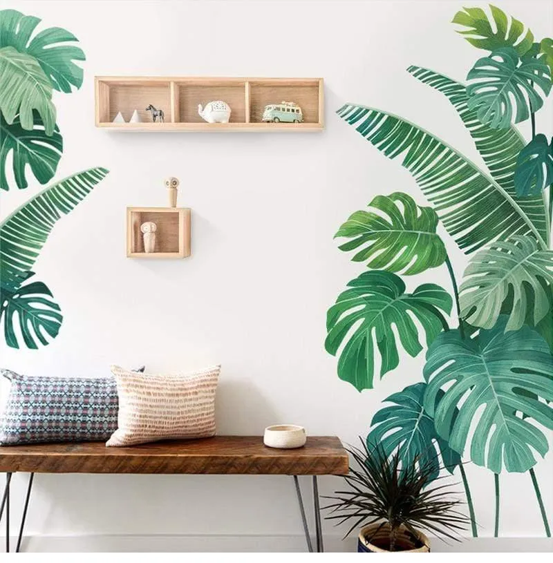 Tropical Plant Wall Mural Sticker