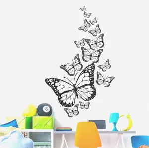 Wall Attraction™ Butterfly Wall Stickers & Murals Size - 35x58cm MD225_S