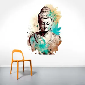 Wall Attraction™ Gautam Buddha Wall Stickers & Murals Size - 45x58cm MD156_S