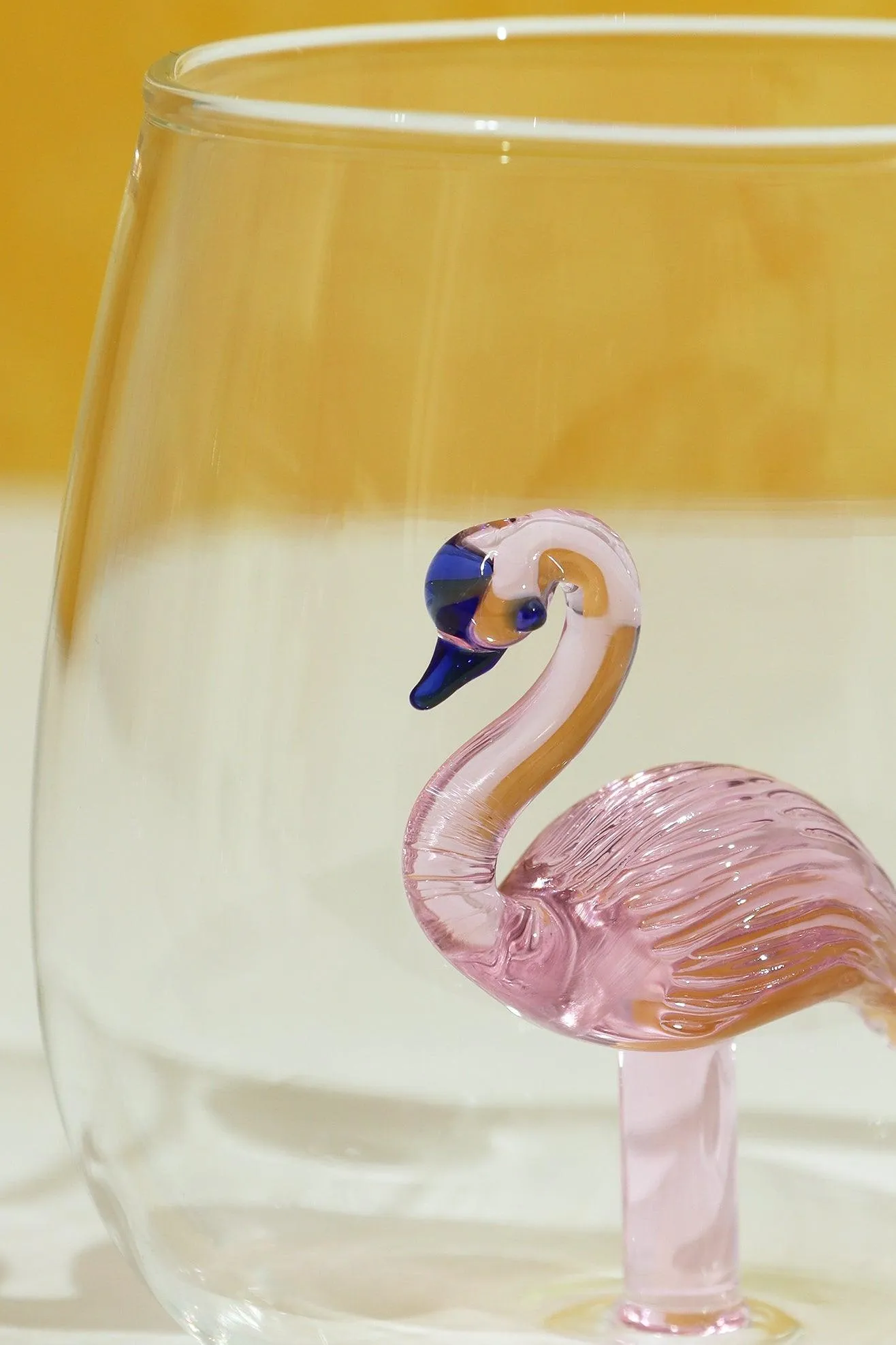 Whimsical Glasses with 3D Bird Surprise