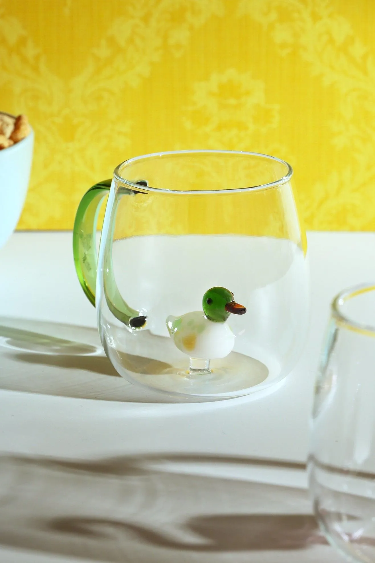 Whimsical Glasses with 3D Bird Surprise