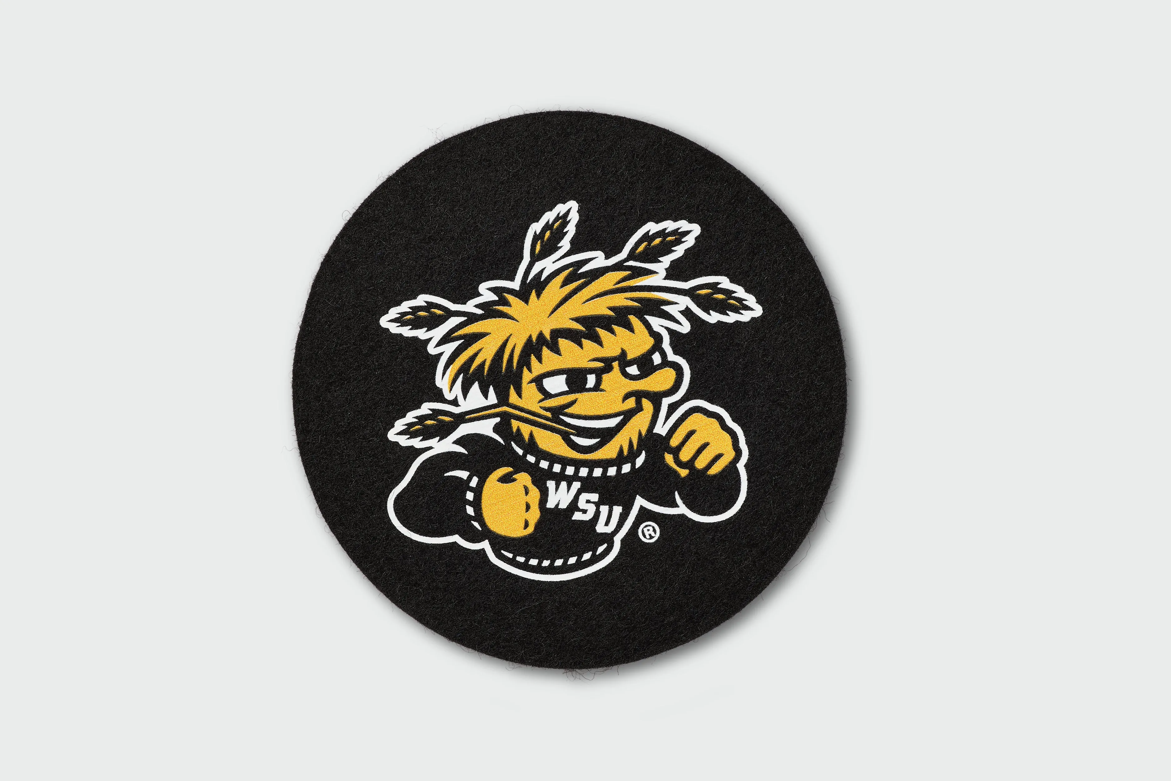 WSU Shockers Wool Coaster