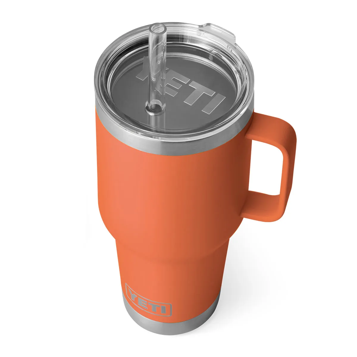 YETI Rambler 35 oz. Mug With Straw Lid, High Desert Clay