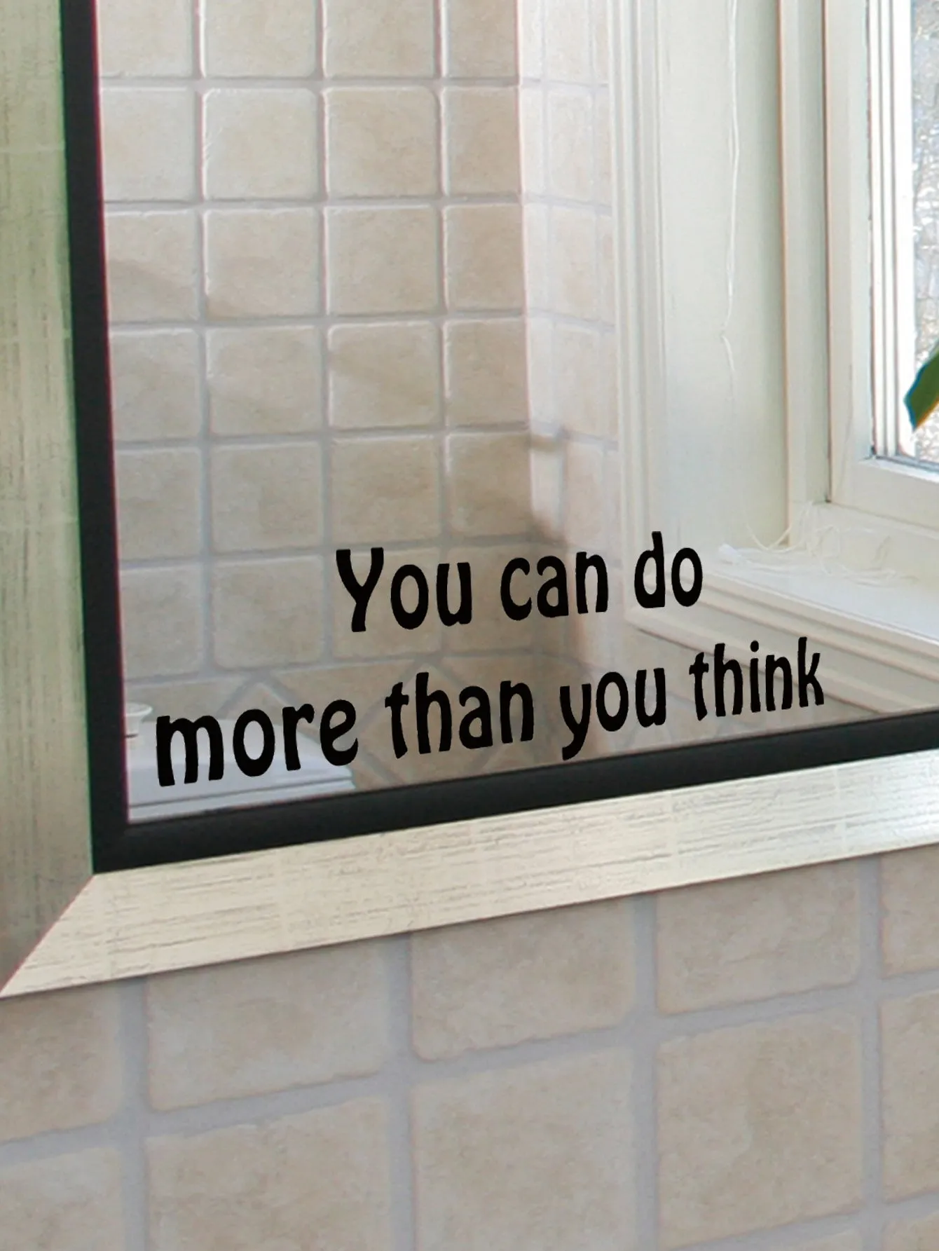 You Can Do More Than You Think Wall Sticker Self-adhesive Wall Art Decor Sticker