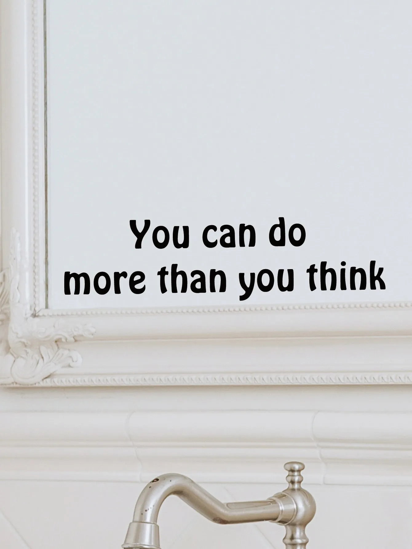 You Can Do More Than You Think Wall Sticker Self-adhesive Wall Art Decor Sticker